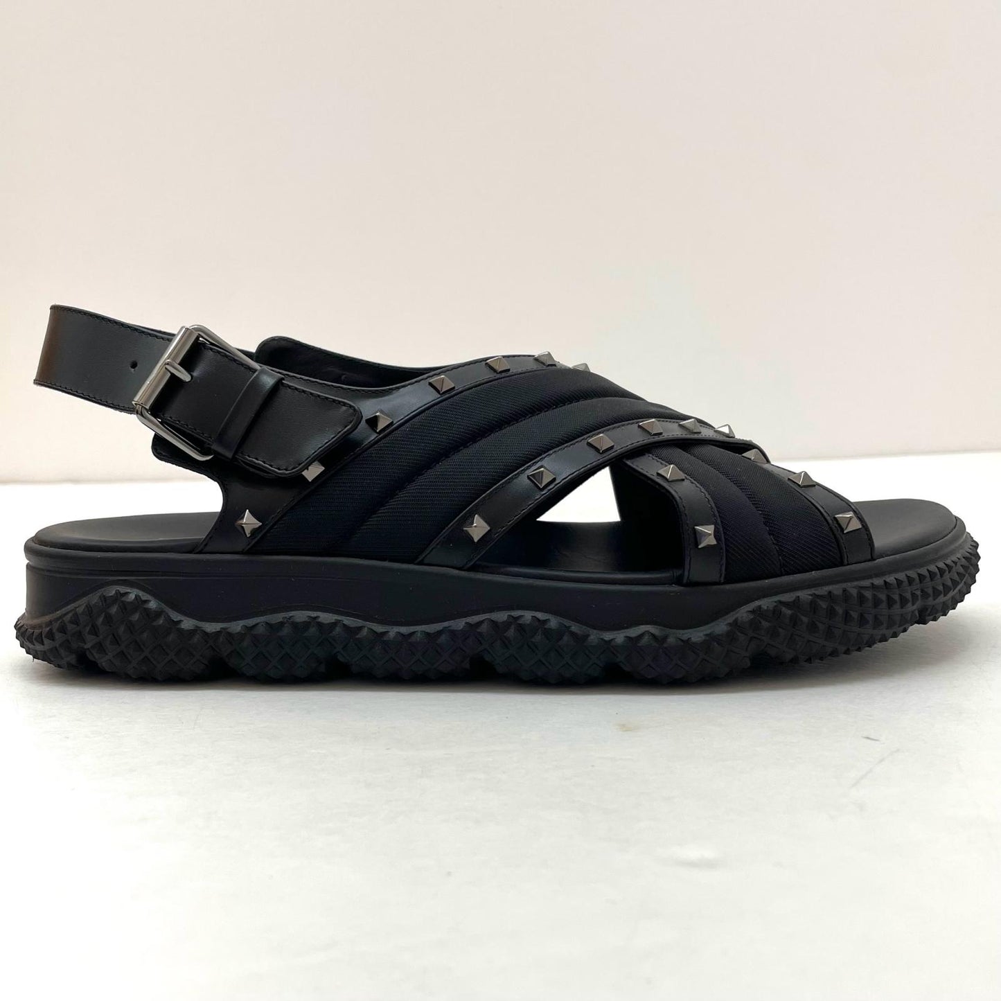 【中古】Valentino | ヴァレンチノ サンダル ブラック【尾張小牧店】