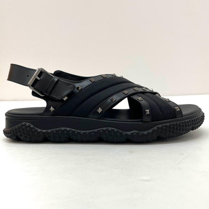 【中古】Valentino | ヴァレンチノ サンダル ブラック【尾張小牧店】