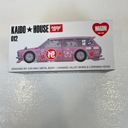 MINI-GT 1/64 ダットサン KAIDO 510 ワゴン Hanami V1【尾張小牧店】