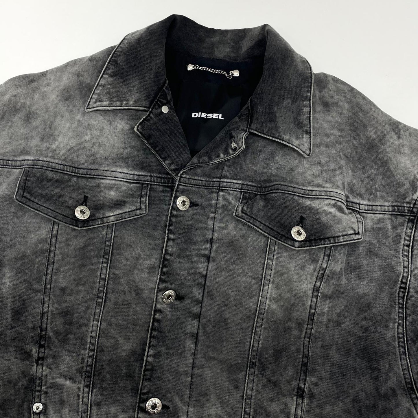 【中古】DIESEL | ディーゼル デニムジャケット ブラック サイズ：XXS【尾張小牧店】