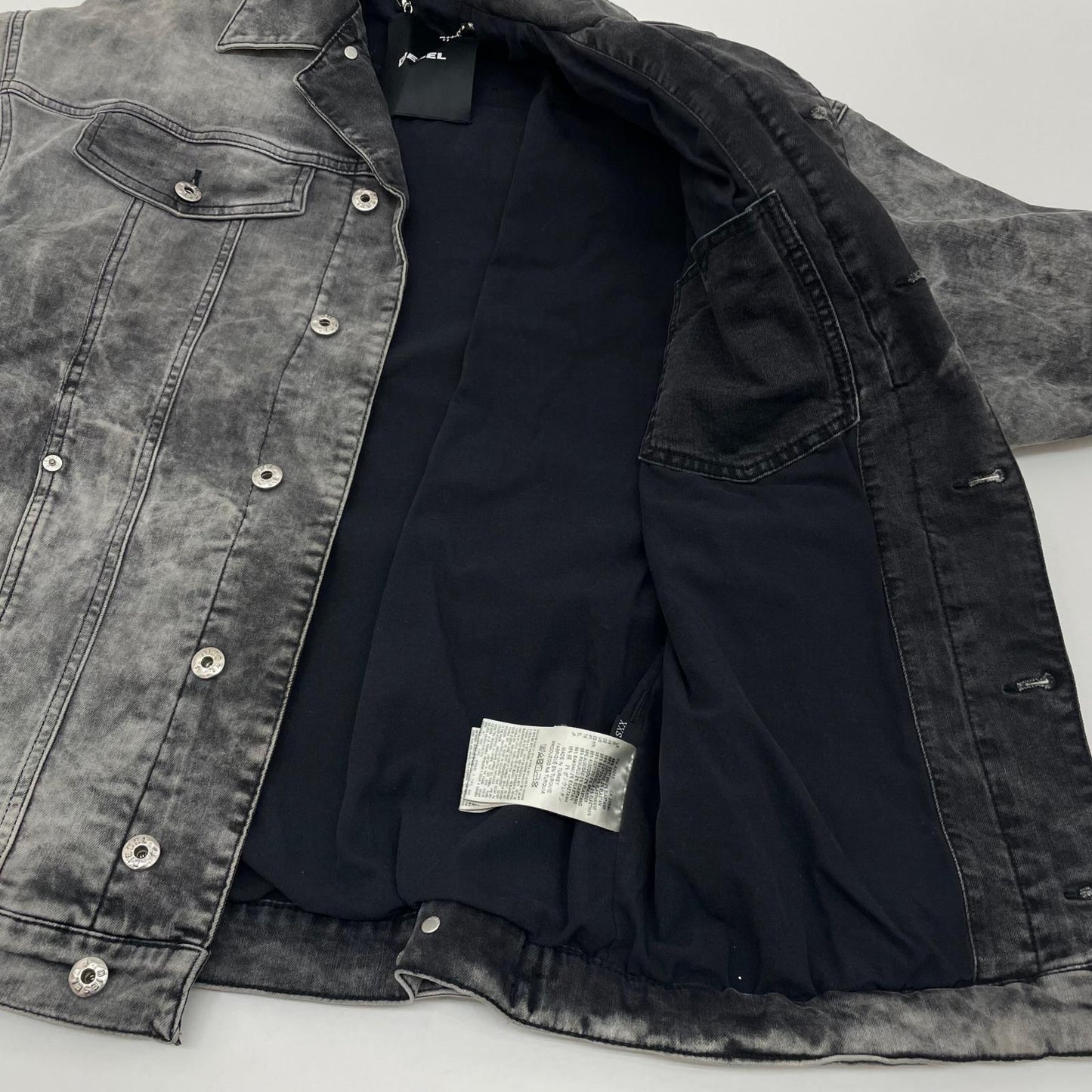 【中古】DIESEL | ディーゼル デニムジャケット ブラック サイズ：XXS【尾張小牧店】