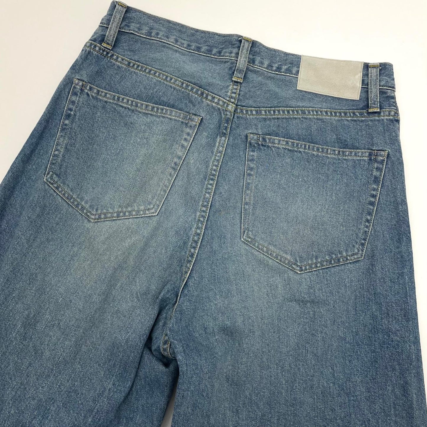 【中古】stein | シュタイン WIDE DENIM JEANS デニムパンツ ブルー サイズ：M【尾張小牧店】