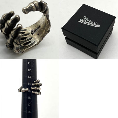 【中古】ARTEMIS CLASSIC | アルテミスクラシック　スカルハンド リング・指輪 シルバー【尾張小牧店】