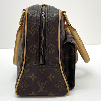 【中古】LOUIS VUITTON | ルイ・ヴィトン　マンハッタンPM ハンドバッグ M40026　ブラウン【尾張小牧店】