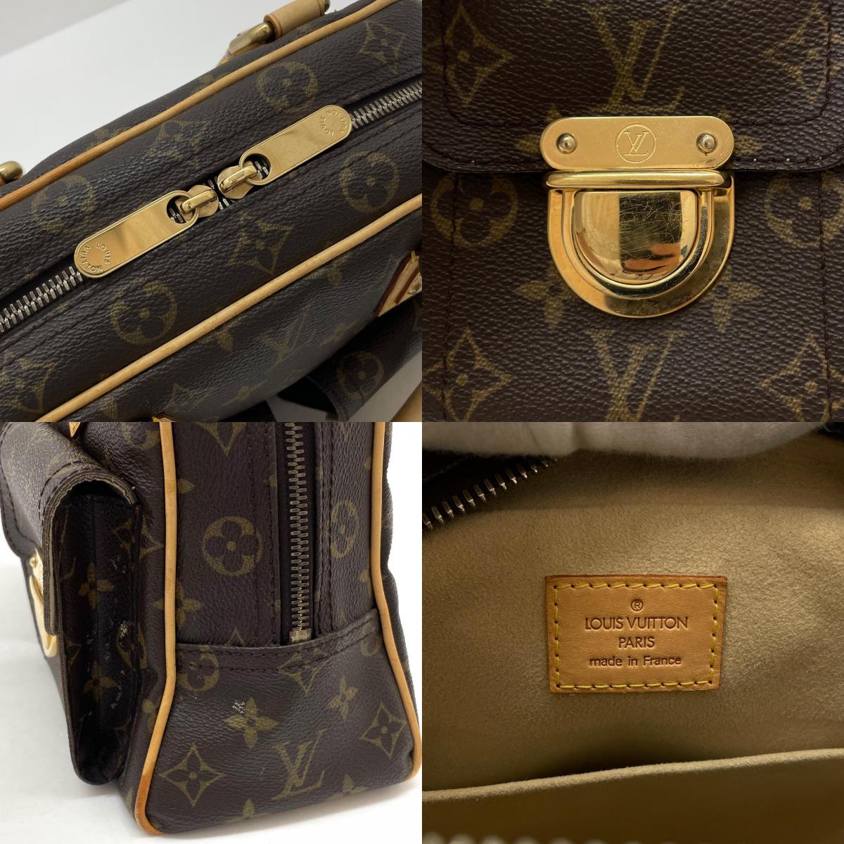【中古】LOUIS VUITTON | ルイ・ヴィトン　マンハッタンPM ハンドバッグ M40026　ブラウン【尾張小牧店】