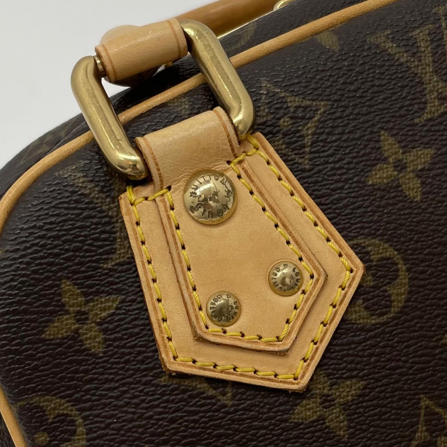 【中古】LOUIS VUITTON | ルイ・ヴィトン　マンハッタンPM ハンドバッグ M40026　ブラウン【尾張小牧店】