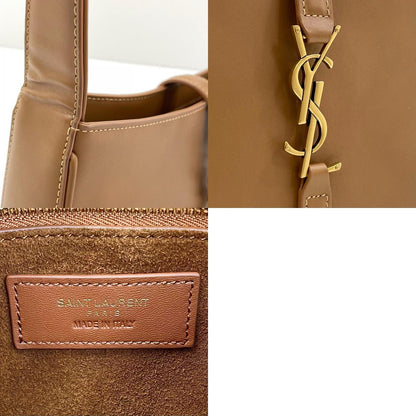 【中古】SAINT LAURENT | サンローラン LE 5 A 7 サンカセット ホーボーバッグ ハンドバッグ 657228 キャメル【尾張小牧店】