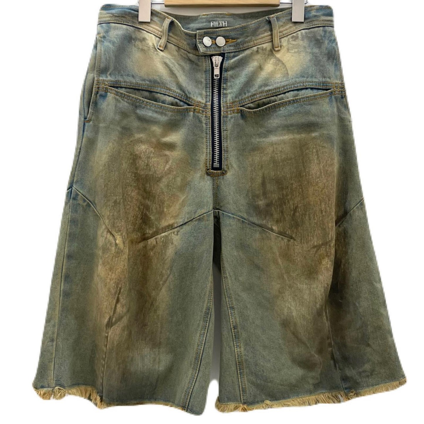 【中古】FILTH | フィルス Front zip buggy Denim shorts　デニムパンツ ショートパンツ FL253PL01 ブルー サイズ：1【尾張小牧店】