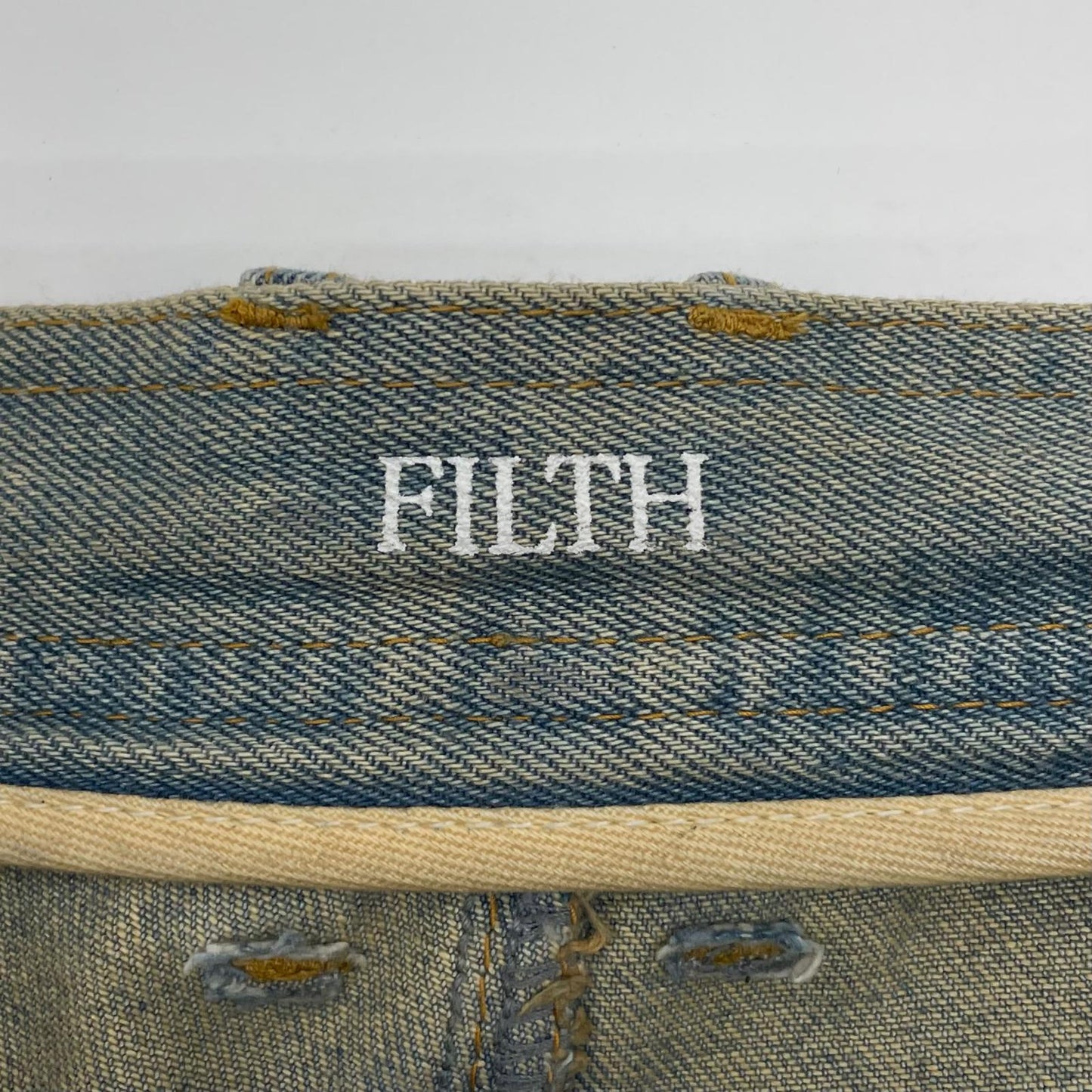 【中古】FILTH | フィルス Front zip buggy Denim shorts　デニムパンツ ショートパンツ FL253PL01 ブルー サイズ：1【尾張小牧店】