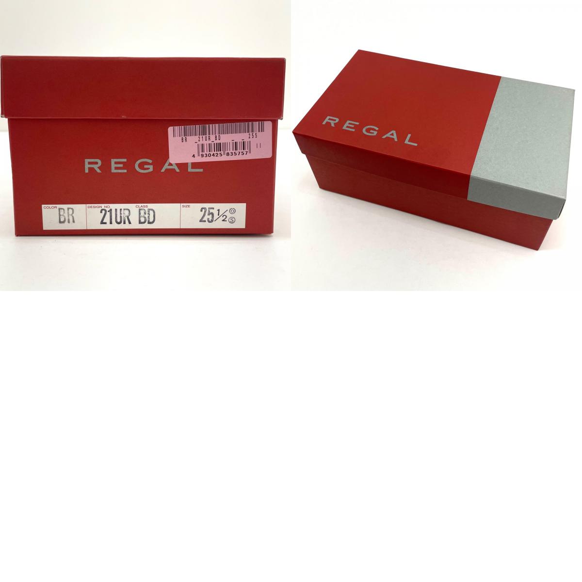 【中古】REGAL | リーガル レザーシューズ ブラウン 25.5cm【尾張小牧店】
