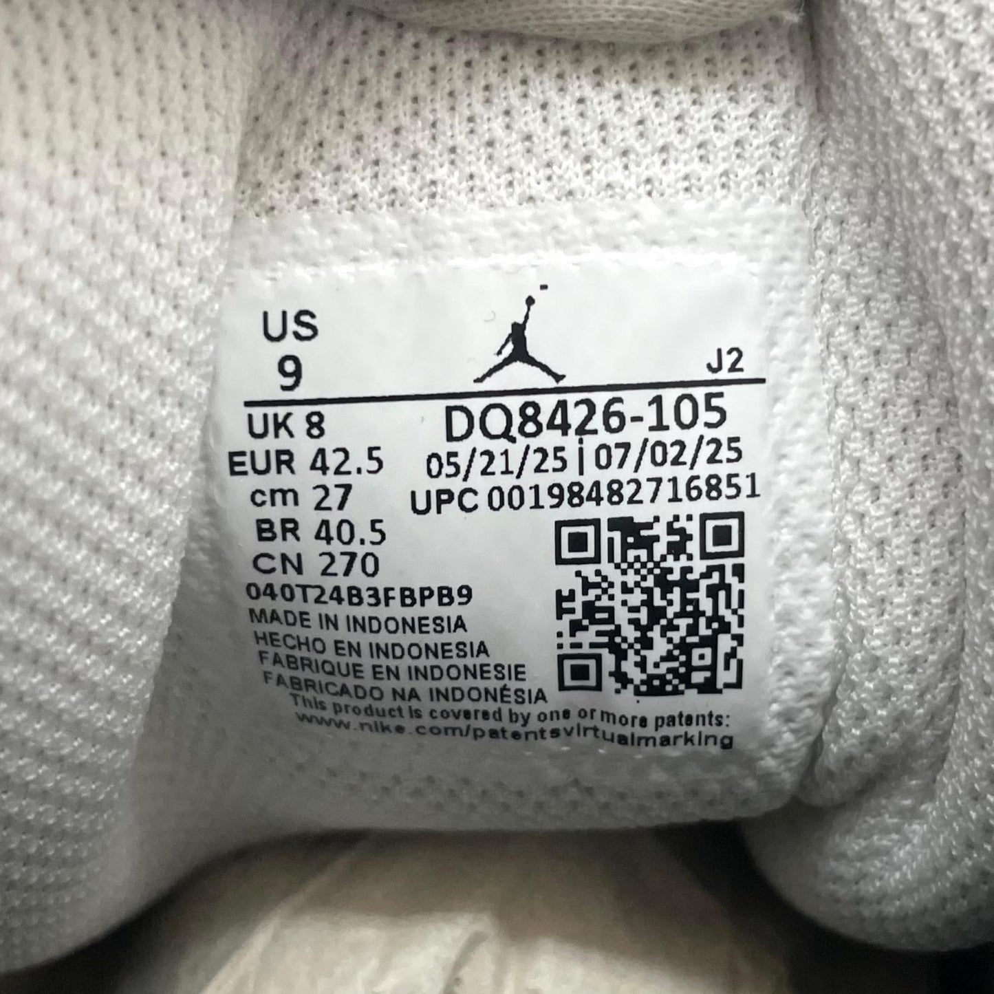 【中古】NIKE | ナイキ Air Jordan 1 Mid "Sail/Pure Platinum/Redstone/Midnight Green"　エアジョーダン1 ミッド "セイル/ピュアプラチナム/レッドストーン/ミッドナイトグリーン"　スニーカー 靴 DQ8426-105 レッド 27cm【尾張小牧店】