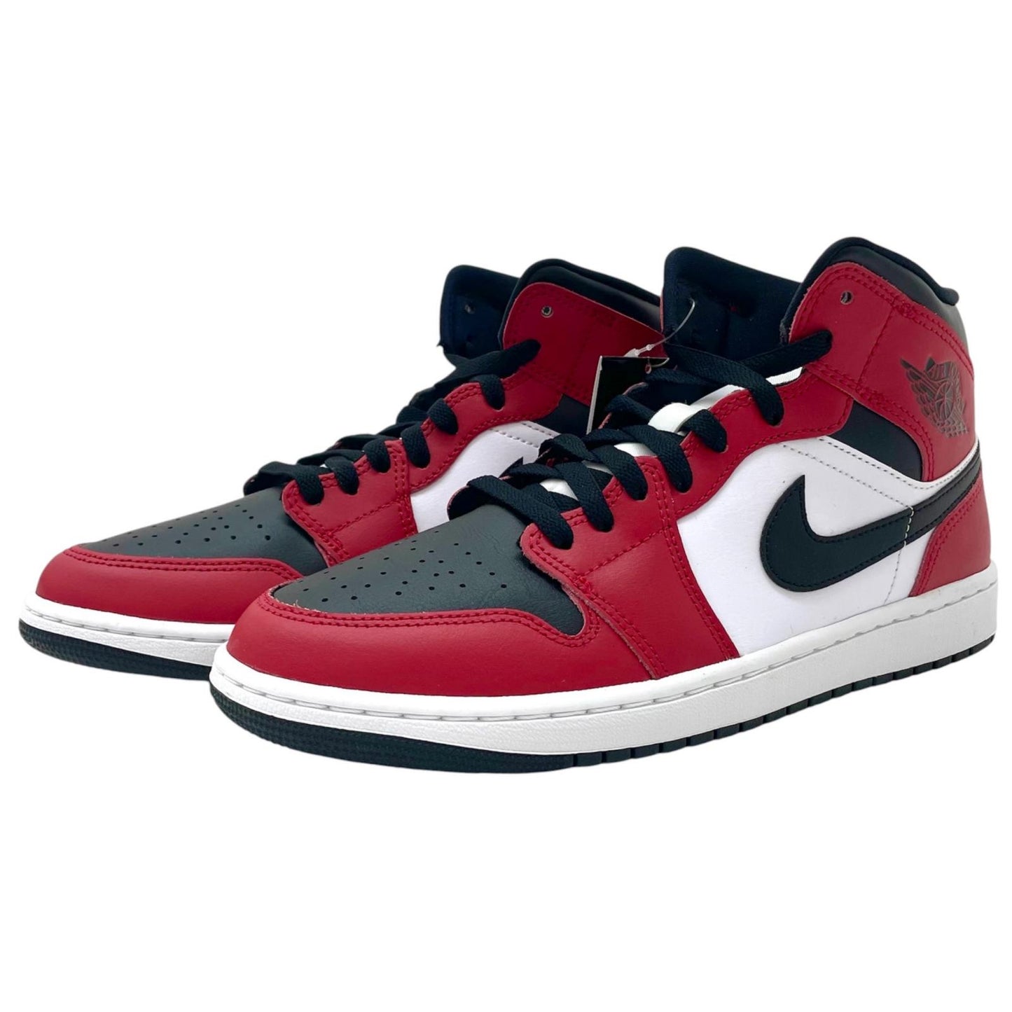 【中古】NIKE | ナイキ Air Jordan 1 Mid "Chicago Black Toe"/エアジョーダン1 ミッド "シカゴ ブラックトゥ"　スニーカー 靴　554724-069 レッド×ブラック×ホワイト 27cm【尾張小牧店】