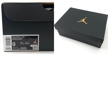 【中古】NIKE | ナイキ Air Jordan 1 Mid "Chicago Black Toe"/エアジョーダン1 ミッド "シカゴ ブラックトゥ"　スニーカー 靴　554724-069 レッド×ブラック×ホワイト 27cm【尾張小牧店】