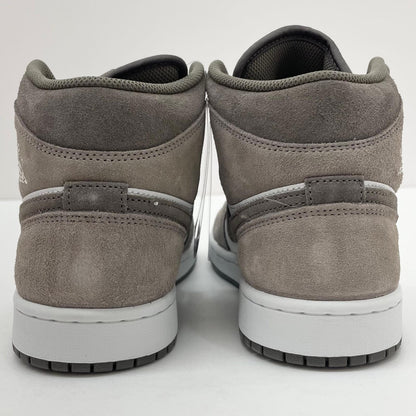【中古】NIKE | ナイキ AIR JORDAN 1 MID ENIGMA STONE/SUMMIT WHITE/OLIVE GREY　 エア ジョーダン 1 ミッド エニグマ ストーン/サミット ホワイト/オリーブ グレー　スニーカー 靴　DQ8426-003 グレー×ホワイト 27cm【尾張小牧店】