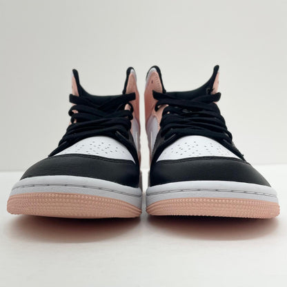【中古】NIKE | ナイキ Air Jordan 1 Mid "White/Black/Crimson Tint"　エアジョーダン1 ミッド "ホワイト/ブラック/クリムゾンティント"　スニーカー 靴　554724-133 ピンク×ホワイト×ブラック 25.5cm【尾張小牧店】