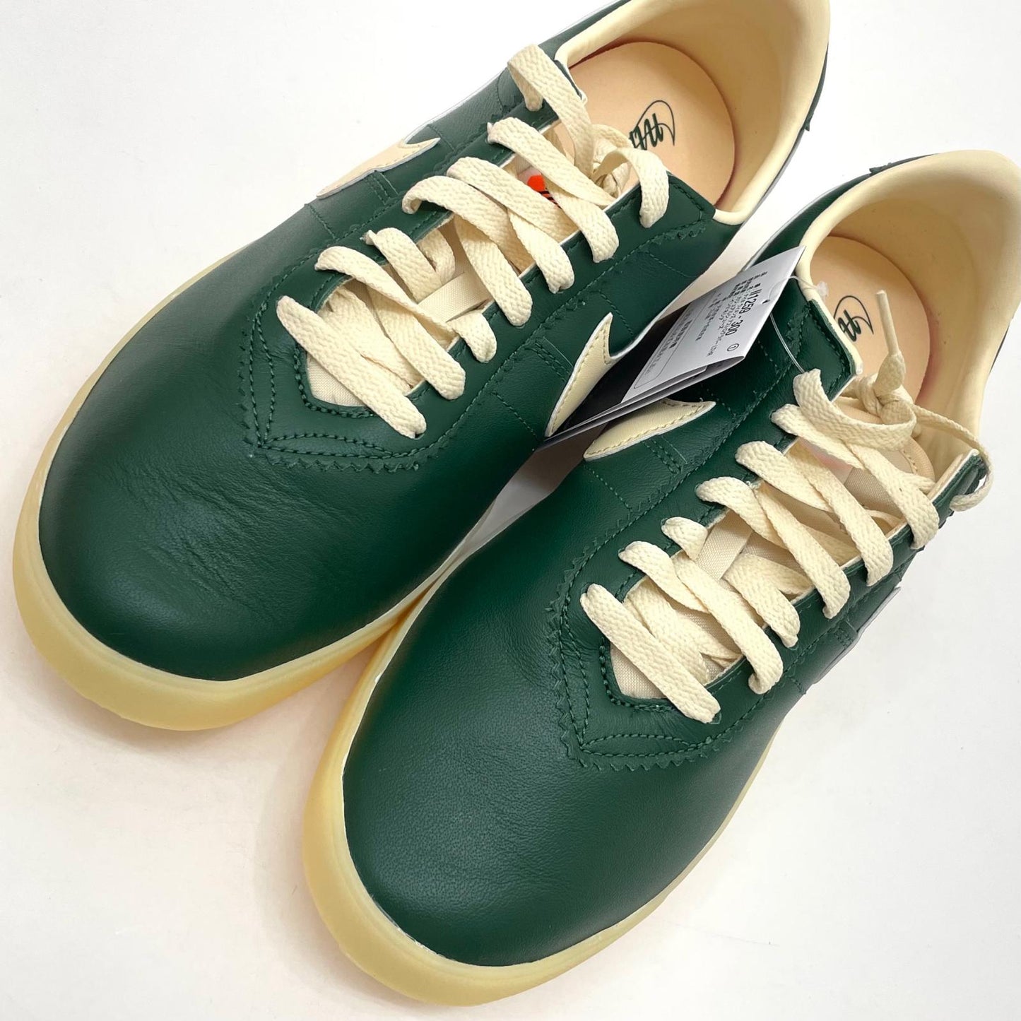【中古】NIKE | ナイキ Women's Astro Grabber Leather "Fir/Sail/Muslin"　ウィメンズ アストログラバー レザー "ファー/セイル/モスリン"　スニーカー 靴　II1259-300 グリーン 27.5cm【尾張小牧店】