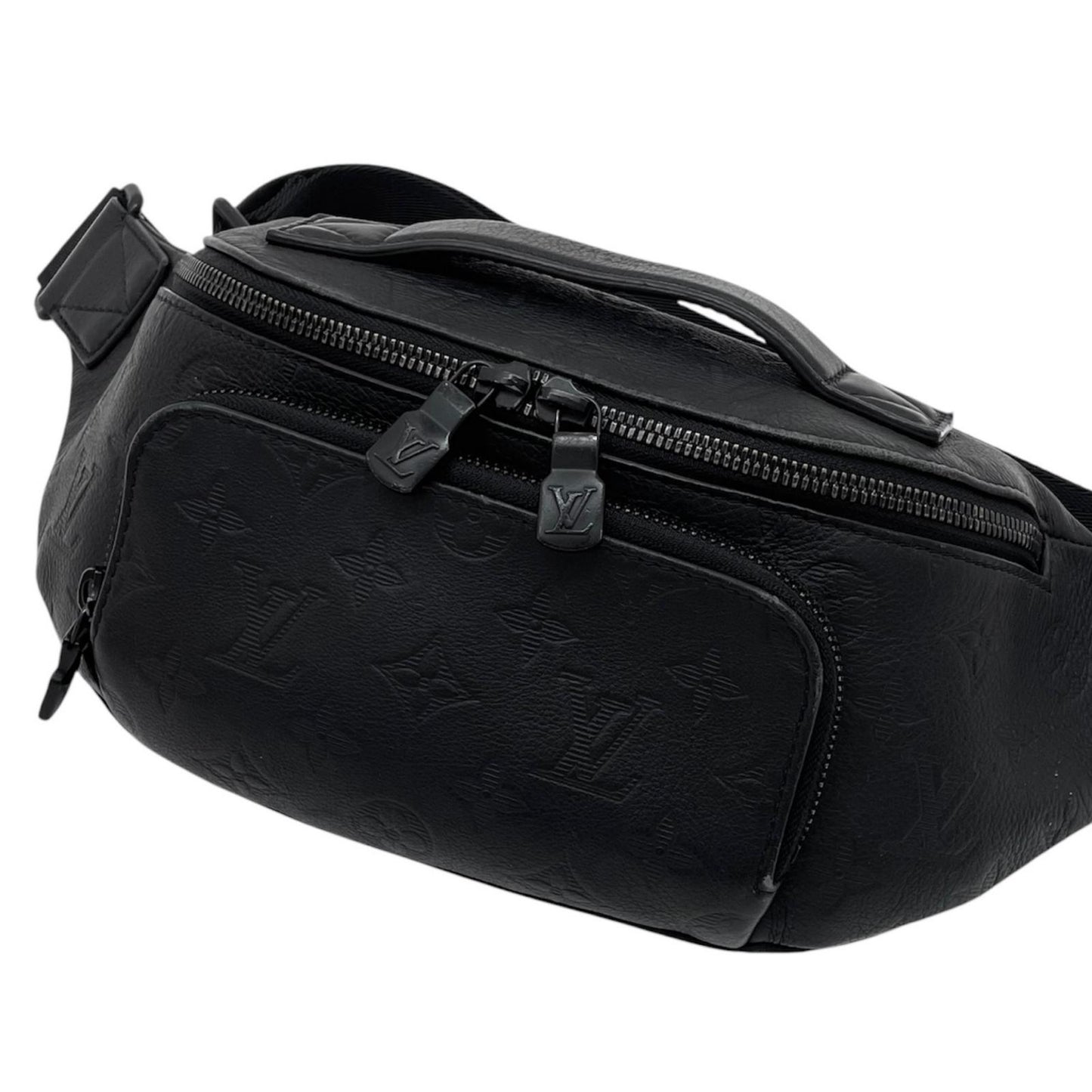 【中古】LOUIS VUITTON | ルイ・ヴィトン モノグラム アンプラント　ラッシュ･バムバッグ　ボディバッグ　ウエストポーチ M47058　ブラック【尾張小牧店】