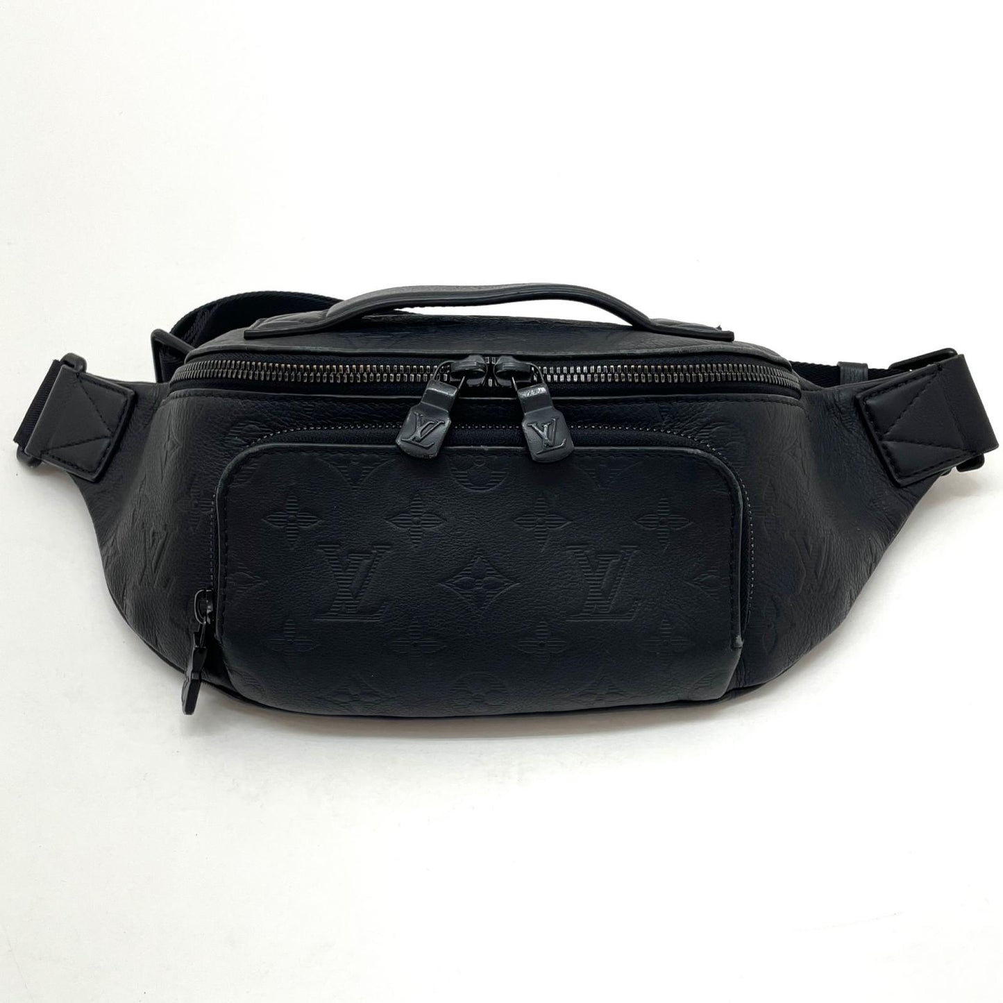 【中古】LOUIS VUITTON | ルイ・ヴィトン モノグラム アンプラント　ラッシュ･バムバッグ　ボディバッグ　ウエストポーチ M47058　ブラック【尾張小牧店】