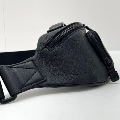 【中古】LOUIS VUITTON | ルイ・ヴィトン モノグラム アンプラント　ラッシュ･バムバッグ　ボディバッグ　ウエストポーチ M47058　ブラック【尾張小牧店】