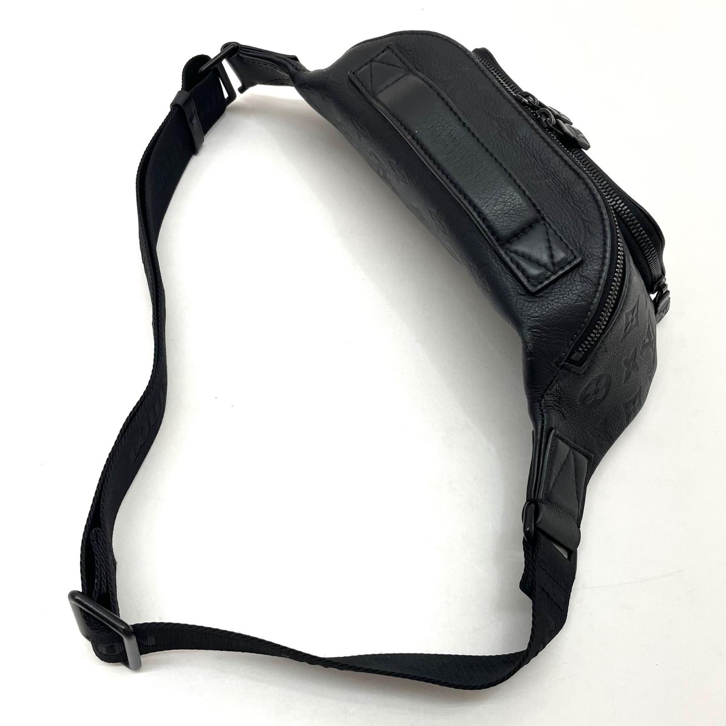 【中古】LOUIS VUITTON | ルイ・ヴィトン モノグラム アンプラント　ラッシュ･バムバッグ　ボディバッグ　ウエストポーチ M47058　ブラック【尾張小牧店】