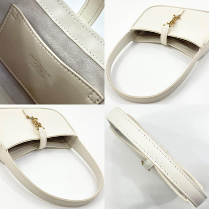【中古】SAINT LAURENT | サンローラン LE 5 A 7 MINI サンカセット ミニ ホーボーバッグ ハンドバッグ 710318 ホワイト【尾張小牧店】