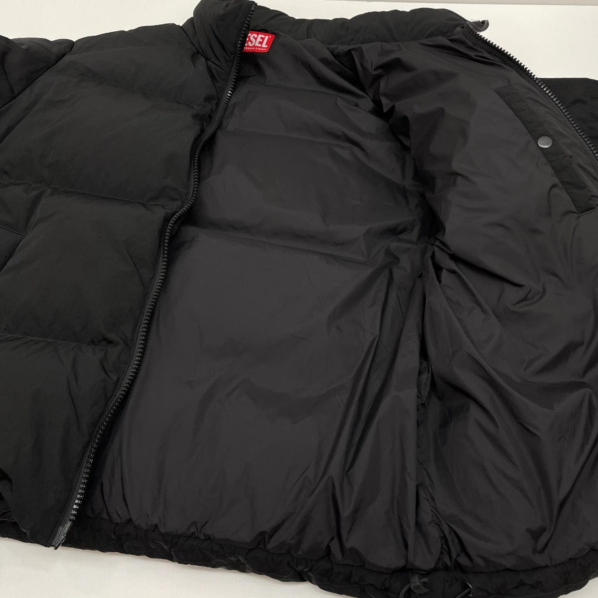【中古】DIESEL | ディーゼル ダウンジャケット A14401 ブラック サイズ：50【尾張小牧店】