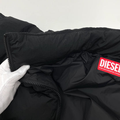 【中古】DIESEL | ディーゼル ダウンジャケット A14401 ブラック サイズ：50【尾張小牧店】