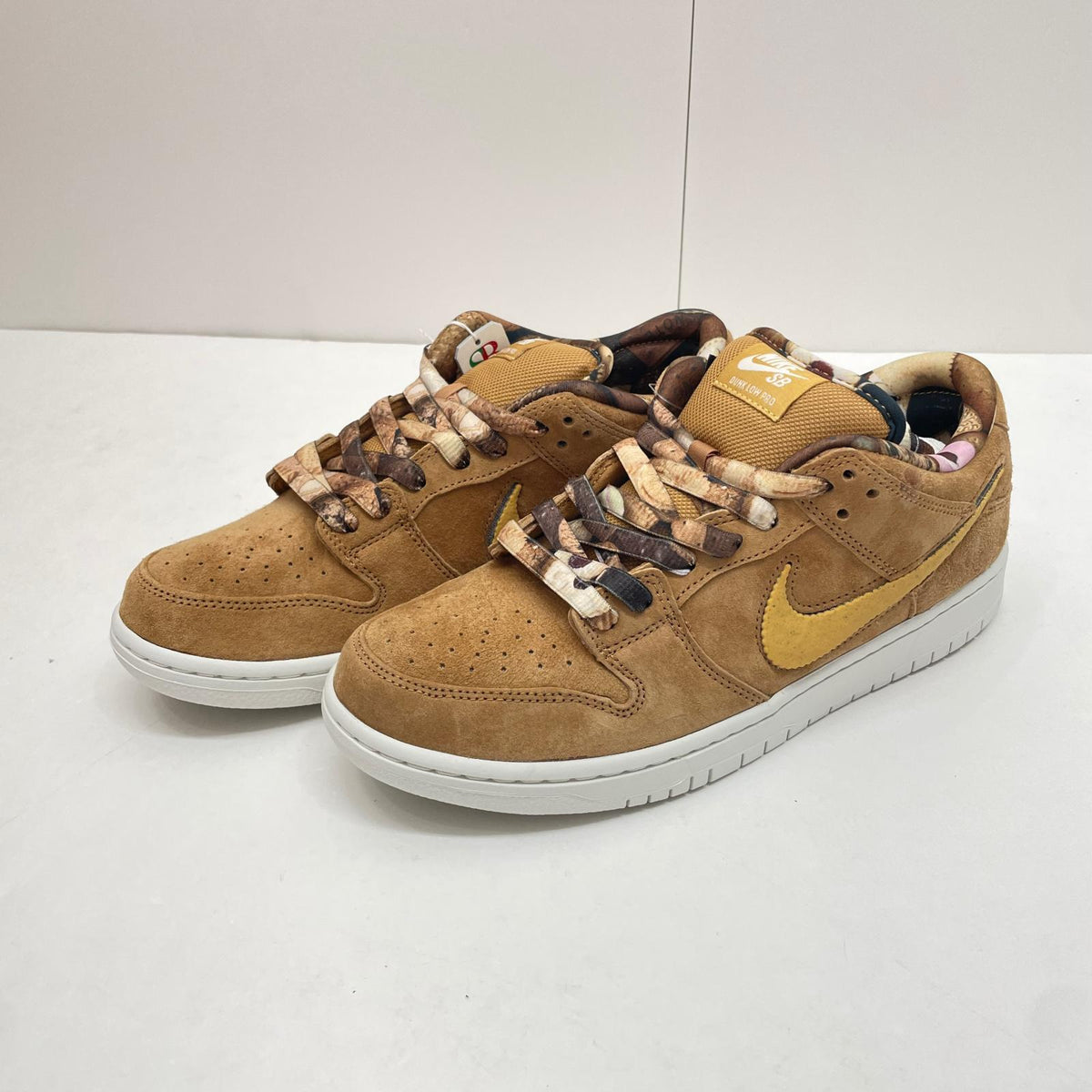 NIKE | ナイキ SB Dunk Low 'Flax' スニーカー 27.5cm IO9508-200 ブラウン【尾張小牧店】