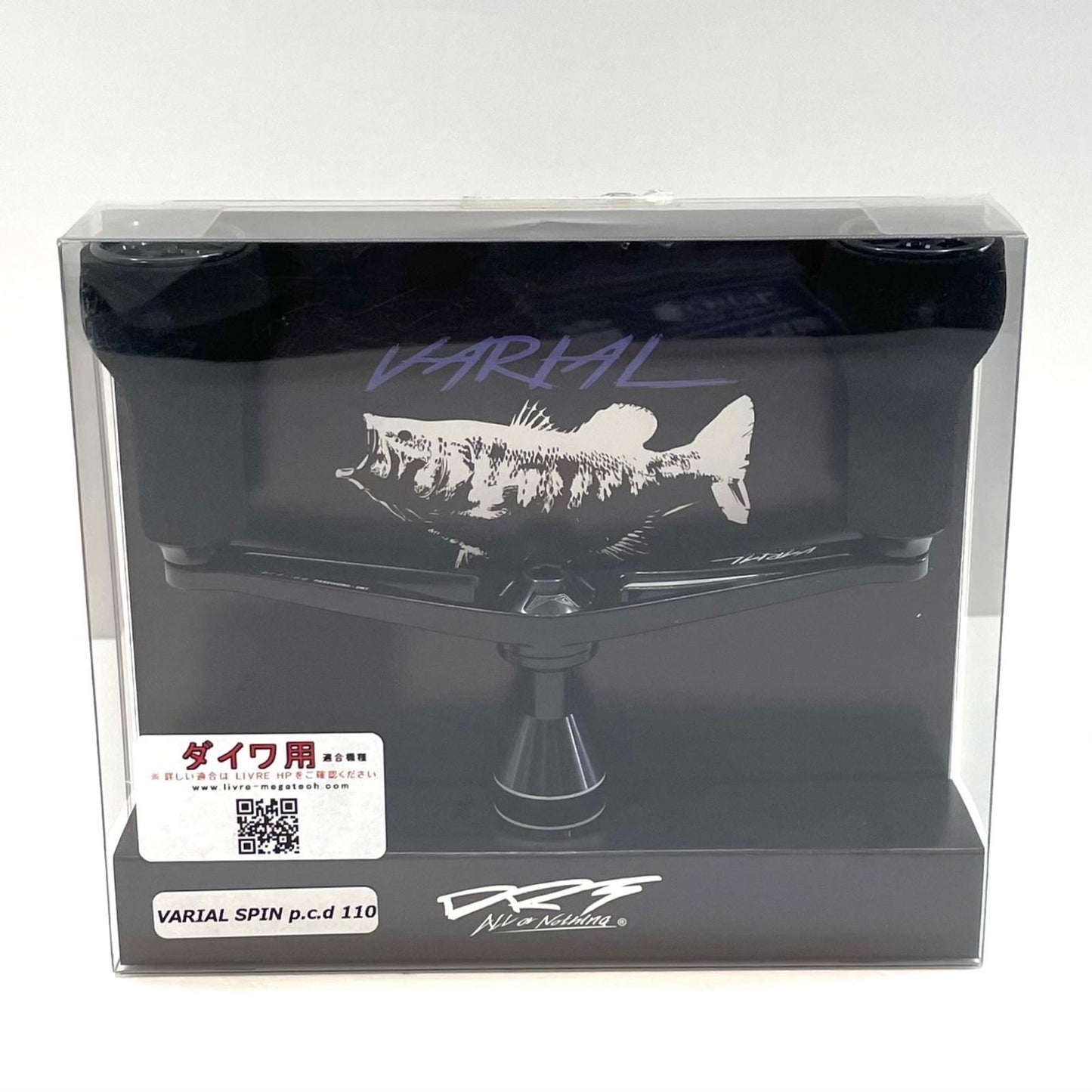 【フィッシング/釣り/釣具/リール】 【その他】DRT | ディビジョンレーベルタックルズ VARIAL SPIN バリアルスピン p.c.d 110 ブラック ダイワ用【尾張小牧店】