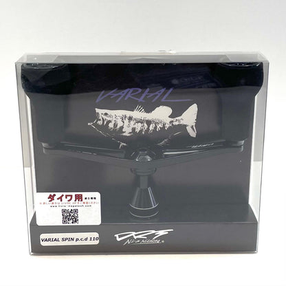 【フィッシング/釣り/釣具/リール】 【その他】DRT | ディビジョンレーベルタックルズ VARIAL SPIN バリアルスピン p.c.d 110 ブラック ダイワ用【尾張小牧店】