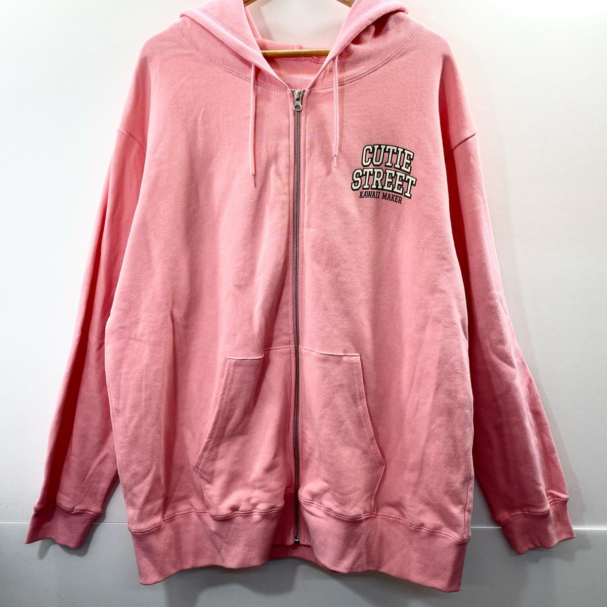 アイドルグッズ 【中古】CUTIE STREET 桜庭遥花 OSHI API Zip-up hoodie フード付きパーカー【尾張小牧店】【アイドル】【専】【尾張小牧店】