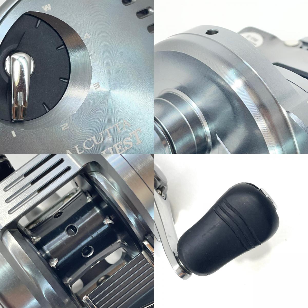 【フィッシング/釣り/釣具/リール】 【ベイトリール/右ハンドル】SHIMANO | シマノ 19カルカッタコンクエストDC 200【尾張小牧店】