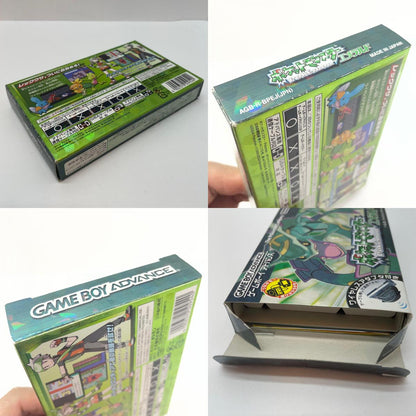 【尾張小牧店】GBA ポケットモンスター エメラルド ゲームボーイアドバンス ハガキ・チラシあり【レトロ】【中古】
