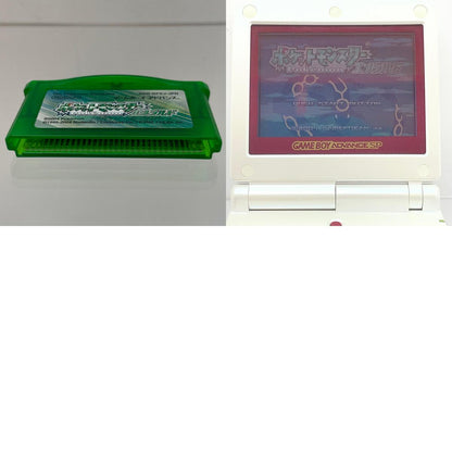 【尾張小牧店】GBA ポケットモンスター エメラルド ゲームボーイアドバンス ハガキ・チラシあり【レトロ】【中古】