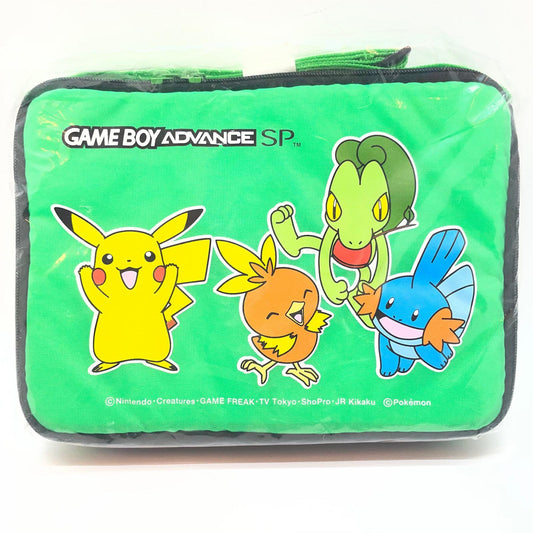 【尾張小牧店】ゲームボーイアドバンスSP 収納ケース ポーチ GBA GAMEBOY ADVANCE SP POCKET MONSTERS　未使用・未開封【レトロ】【中古】