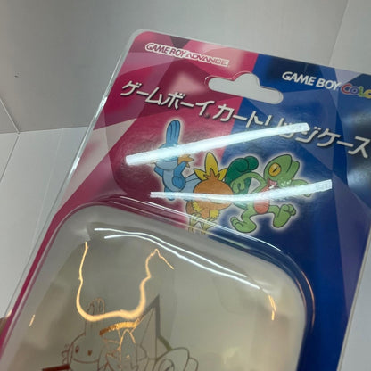 【尾張小牧店】GBA ② ゲームボーイ カートリッジケース ポケモン アチャモ/ミズゴロウ/キモリ DiscoveFriends!　ポケモンセンター限定　未使用・未開封【レトロ】【中古】