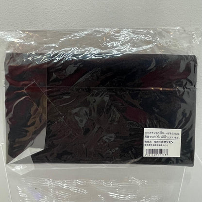 【尾張小牧店】ポケモンセンター限定 ピカチュウ ポーチ TAIL WHIP（しっぽをふる） 黒 2002年 未使用・未開封【レトロ】【中古】