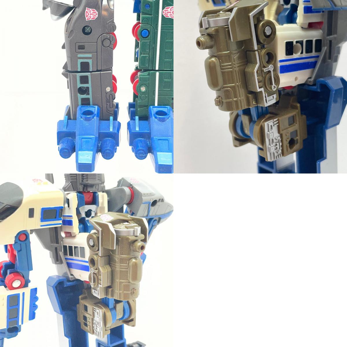 【尾張小牧店】トランスフォーマー マイクロマスター 復刻版 6体合体勇者 シックストレイン 通常版カラー【レトロ】【中古】