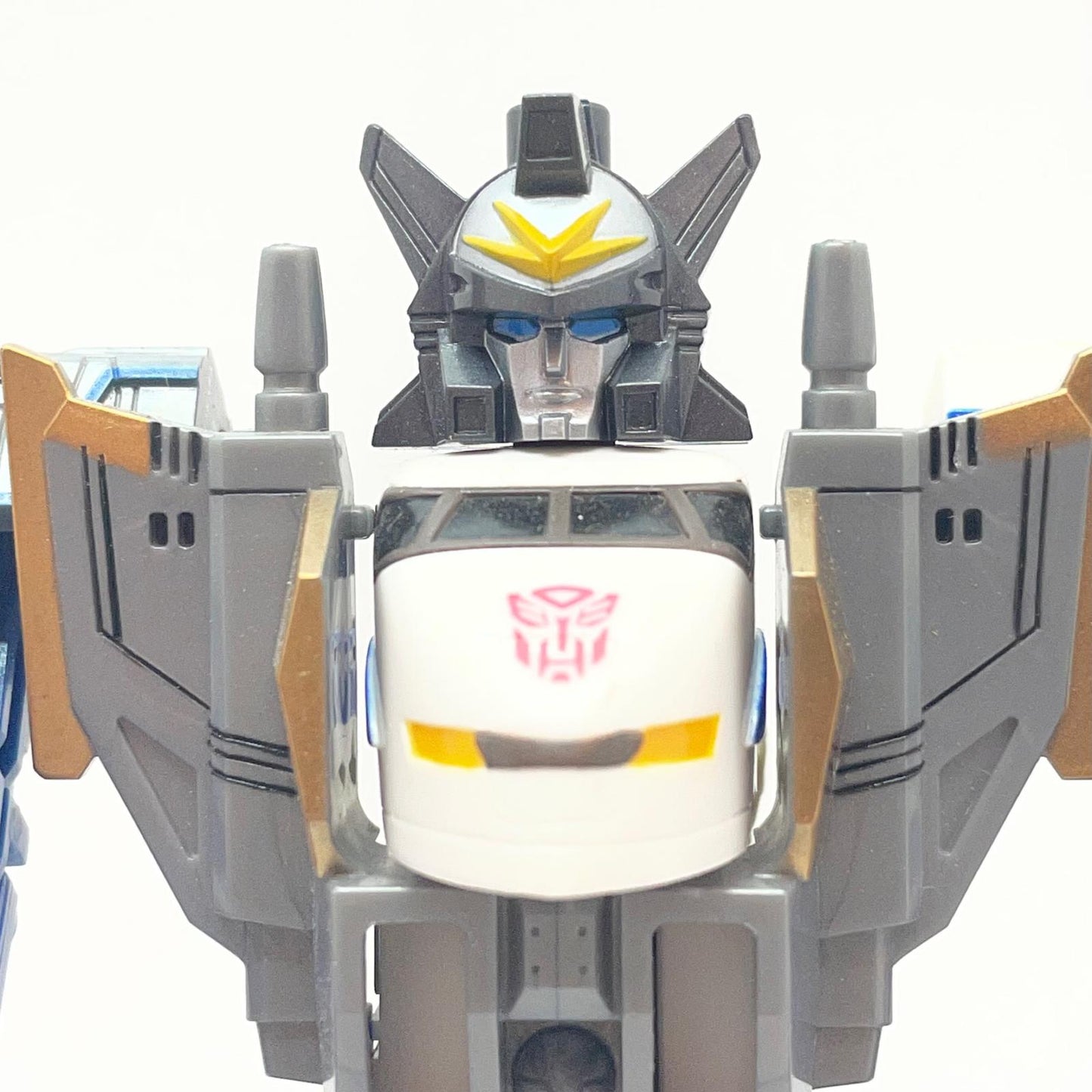 【尾張小牧店】トランスフォーマー マイクロマスター 復刻版 6体合体勇者 シックストレイン 通常版カラー【レトロ】【中古】