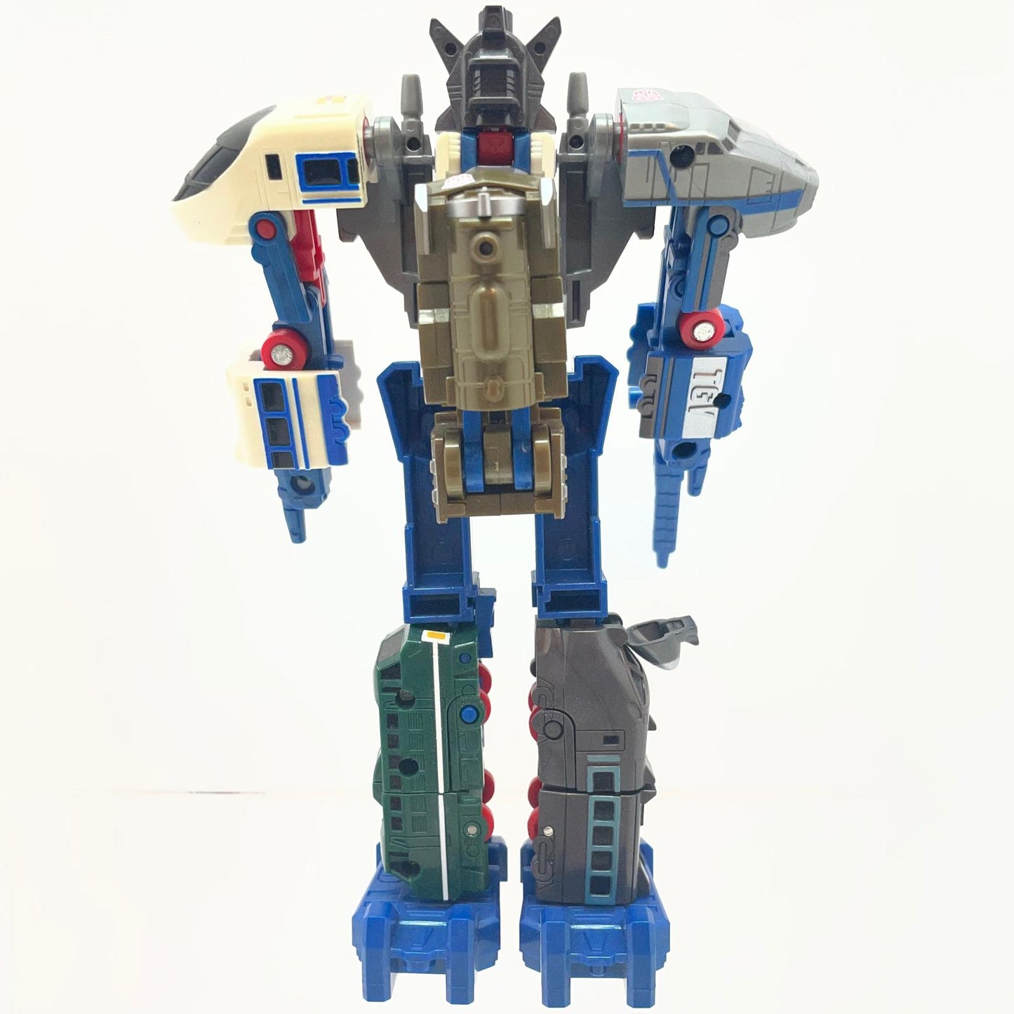 【尾張小牧店】トランスフォーマー マイクロマスター 復刻版 6体合体勇者 シックストレイン 通常版カラー【レトロ】【中古】