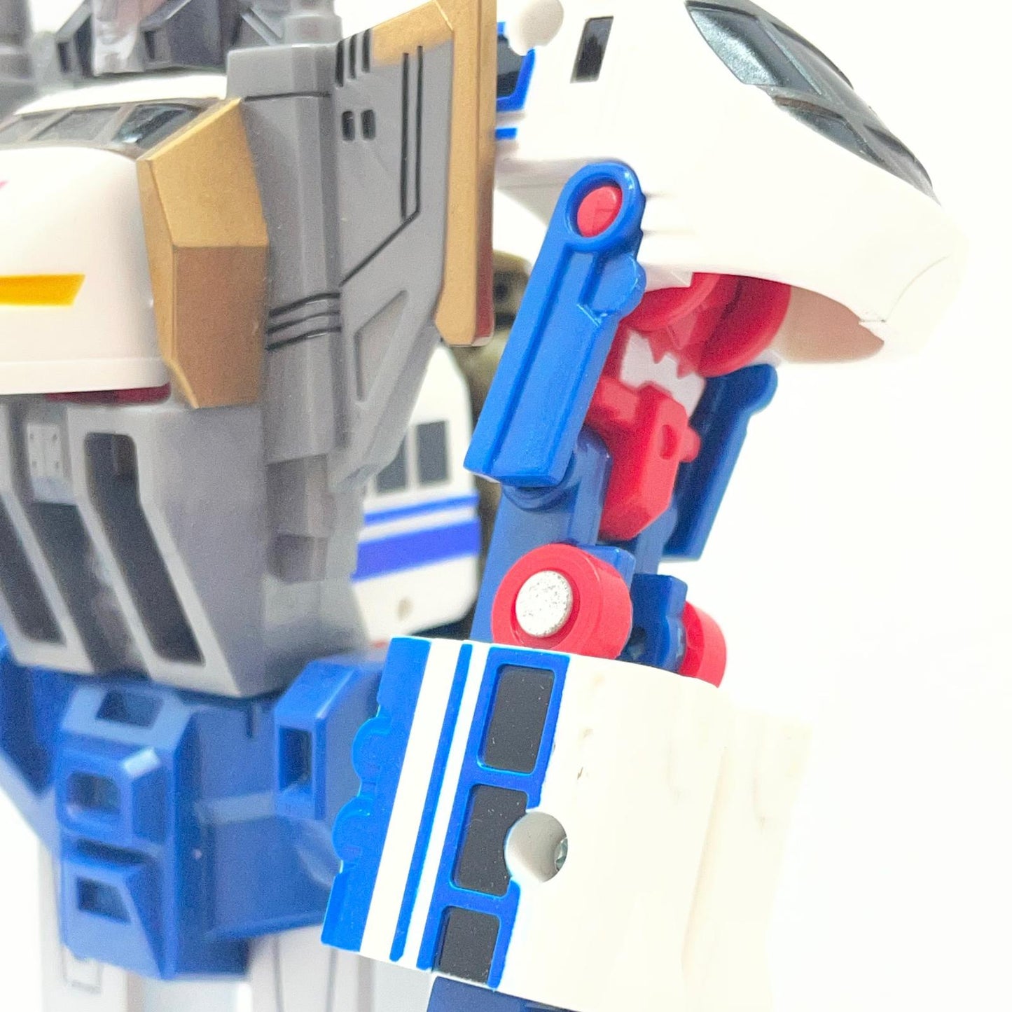 【尾張小牧店】トランスフォーマー マイクロマスター 復刻版 6体合体勇者 シックストレイン 通常版カラー【レトロ】【中古】