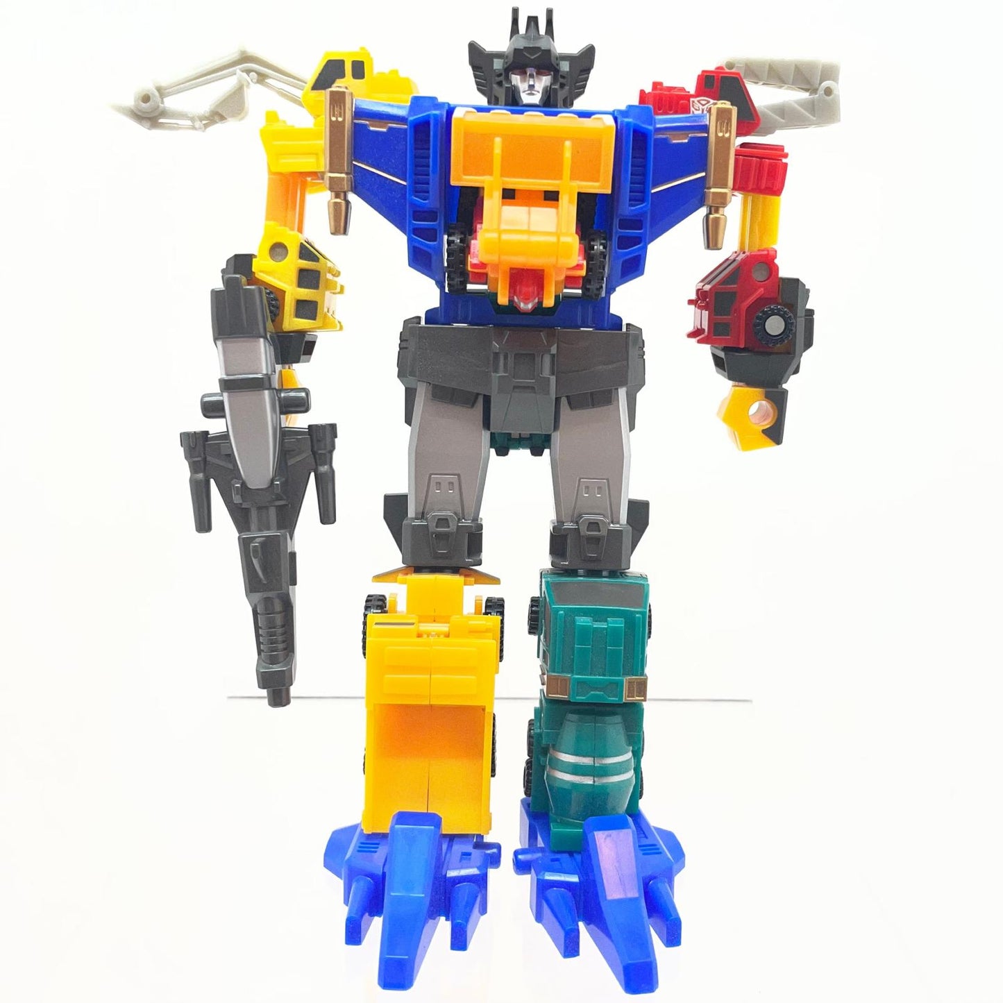 【尾張小牧店】トランスフォーマー マイクロマスター 復刻版 6体合体騎士 シックスビルダー 通常版カラー【レトロ】【中古】