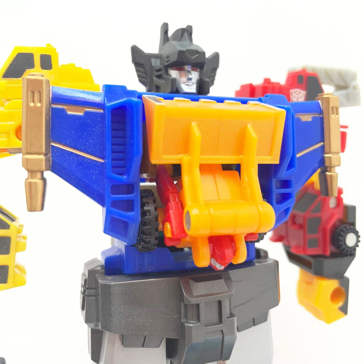【尾張小牧店】トランスフォーマー マイクロマスター 復刻版 6体合体騎士 シックスビルダー 通常版カラー【レトロ】【中古】