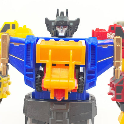 【尾張小牧店】トランスフォーマー マイクロマスター 復刻版 6体合体騎士 シックスビルダー 通常版カラー【レトロ】【中古】