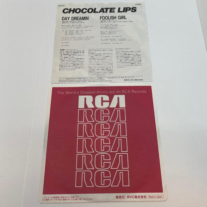 【尾張小牧店】EP CHOCOLATE LIPS チョコレートリップス (藤原美穂) DAY DREAMIN’ (藤原美穂) RKS-501【レトロ】【中古】