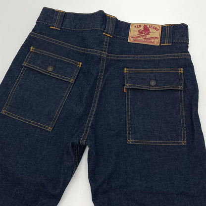 【中古】TCB JEANS | ティーシービ 70s ブッシュパンツ デニムパンツ ブルー サイズ：32【尾張小牧店】