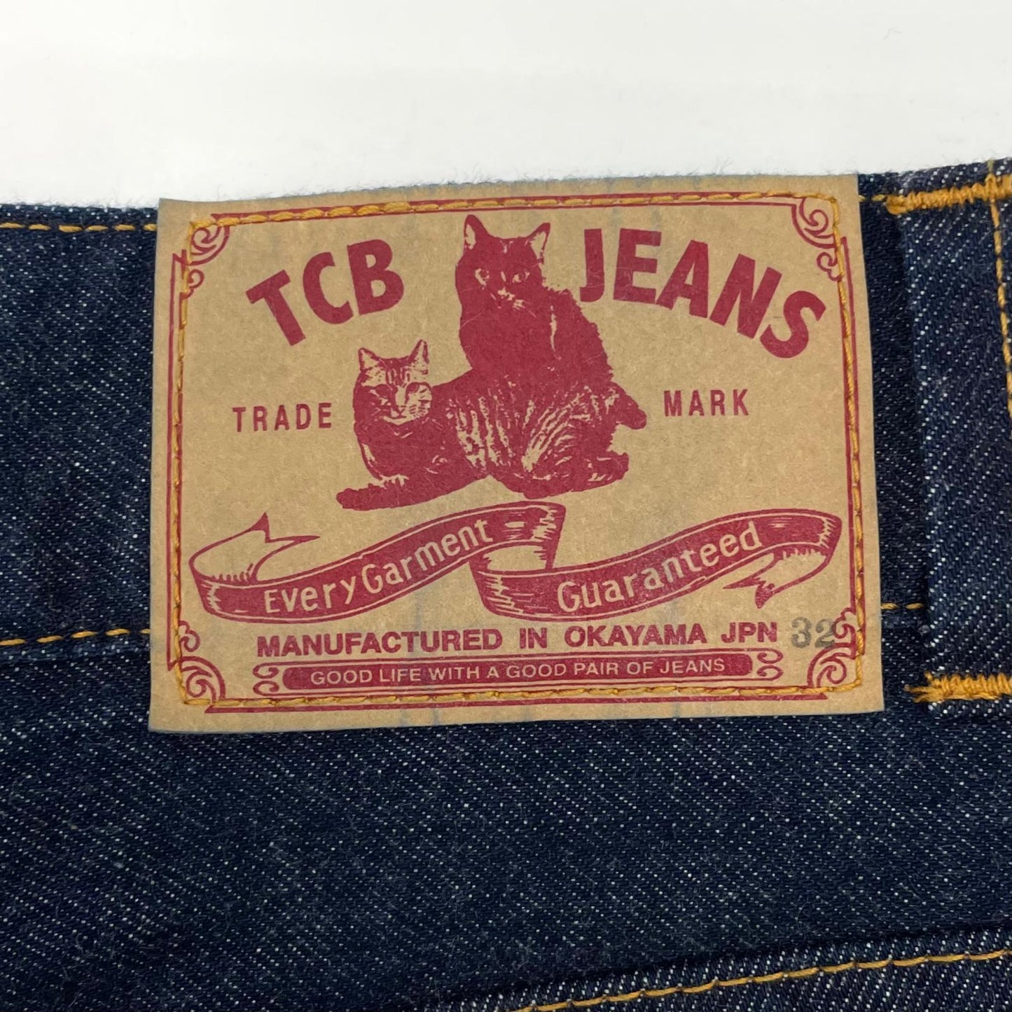 【中古】TCB JEANS | ティーシービ 70s ブッシュパンツ デニムパンツ ブルー サイズ：32【尾張小牧店】