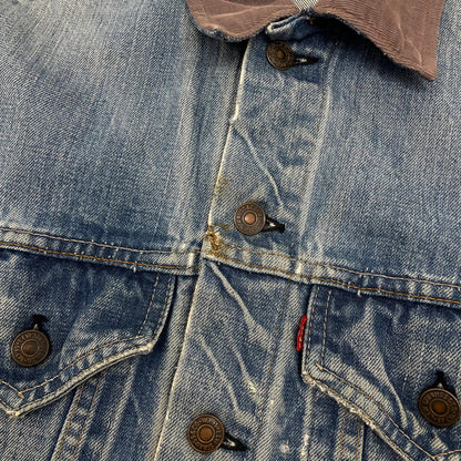 【中古】VINTAGE | ビンテージ　70s　Levi's 襟リメイク 70505 'e' デニムジャケット ブルー【尾張小牧店】