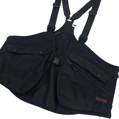 【中古】COMME des GARCONS×BRIEFING | コムデギャルソン×ブリーフィング W-NAME VEST ベスト ブラック【尾張小牧店】