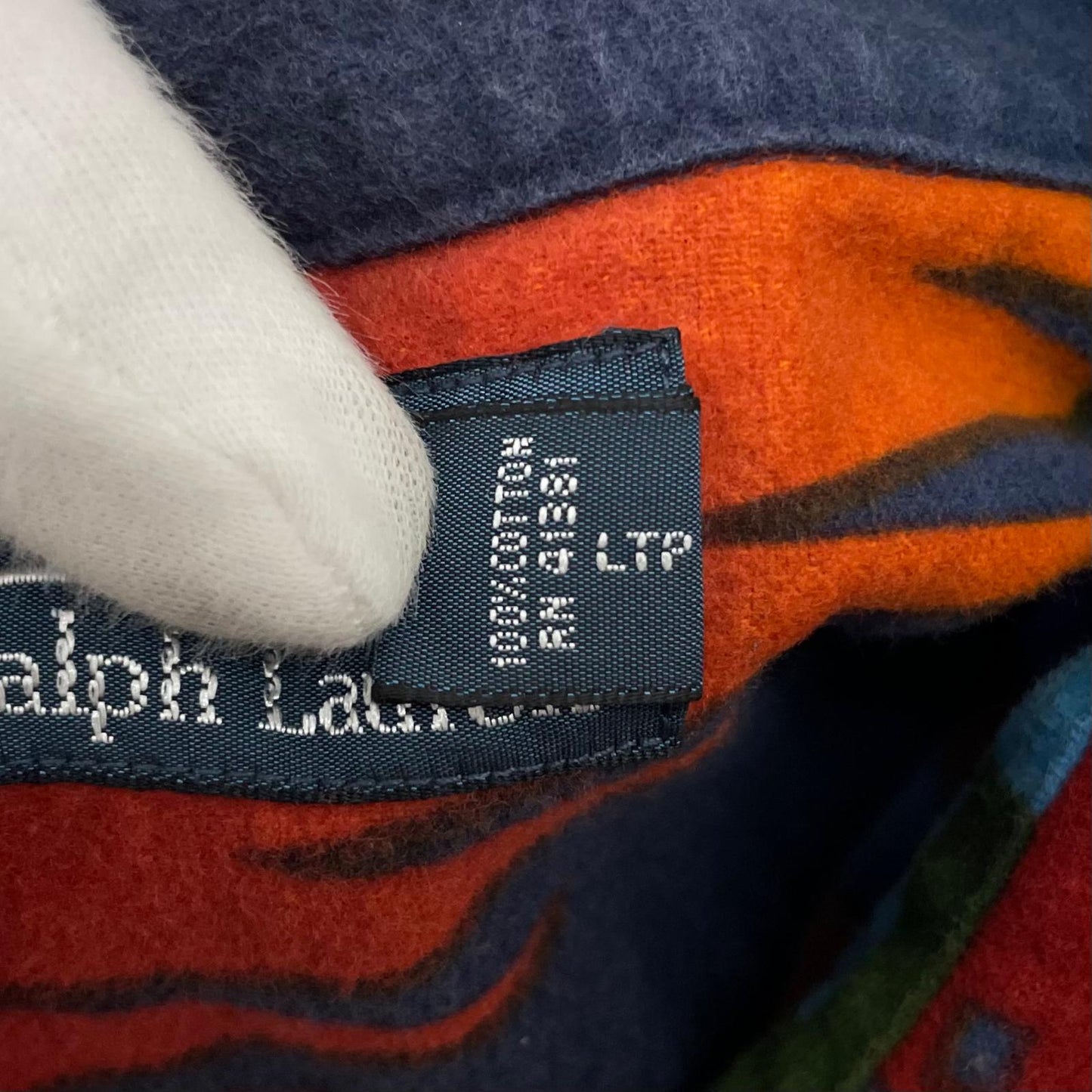 【中古】POLO RALPH LAUREN | ポロ・ラルフローレン シャモアシャツ　ネイティブ柄　長袖シャツ マルチカラー サイズ：XL【尾張小牧店】